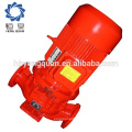 Non clogging single stage centrifugal fire water pump